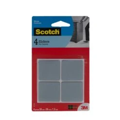 3M Scotch Slider Square 38MM X 38MM 4PC/Pack