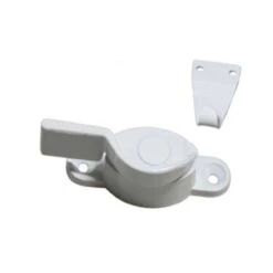 HardwareCity Aluminium White Window Lock