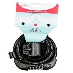 Inventware Bicycle Cable Combination Lock 12MM X 1500MM