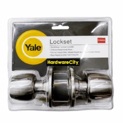 Yale VBR5227 US32D Entrance Cylindrical Door Knob Set