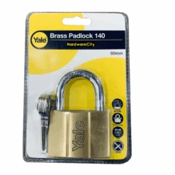 Yale 140 Series 60MM SOLID BRASS Padlock