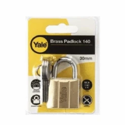 Yale 140 Series 30MM SOLID BRASS Padlock