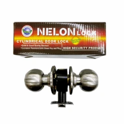 Nelon Round Ball PRIVACY BATHROOM Door Knob Set