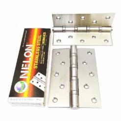 Nelon 5"/125MM, Stainless Steel Door Hinges (Pair)