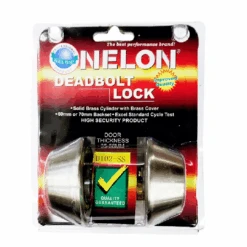 Nelon SINGLE Deadbolt Lock D102-SS