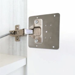 HardwareCity 9CM X 9CM Cabinet Hinges REPAIR MOUNTING PLATE Universal