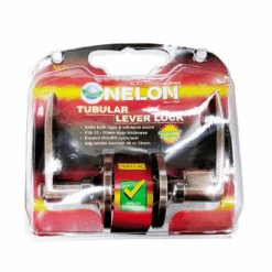 Nelon TUBULAR LEVER LOCK 16411-AC Antique Copper