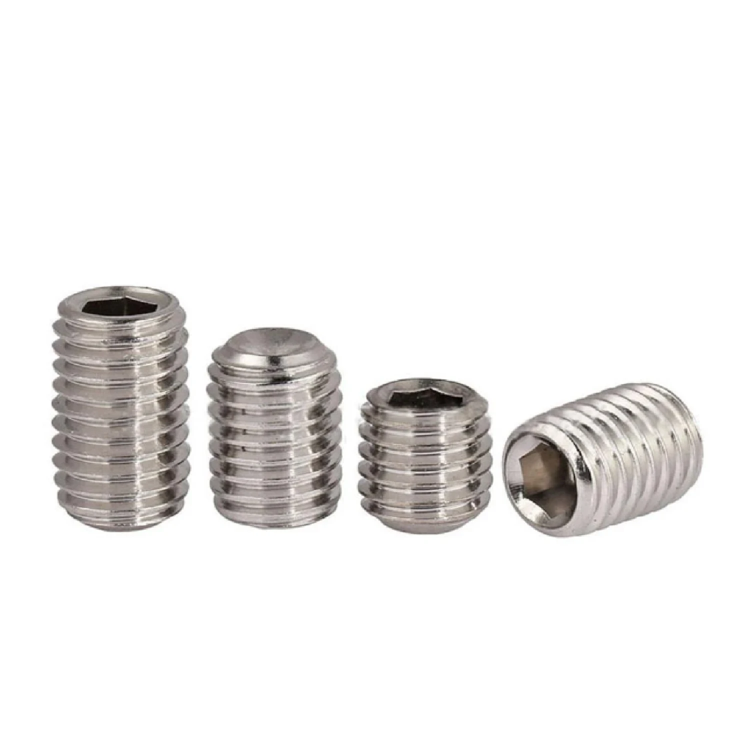 HardwareCity HEX GRUB SCREWS Stainless Steel 200PC/BOX 2 HardwareCity HEX GRUB SCREWS Stainless Steel 200PC/BOX - Image 2