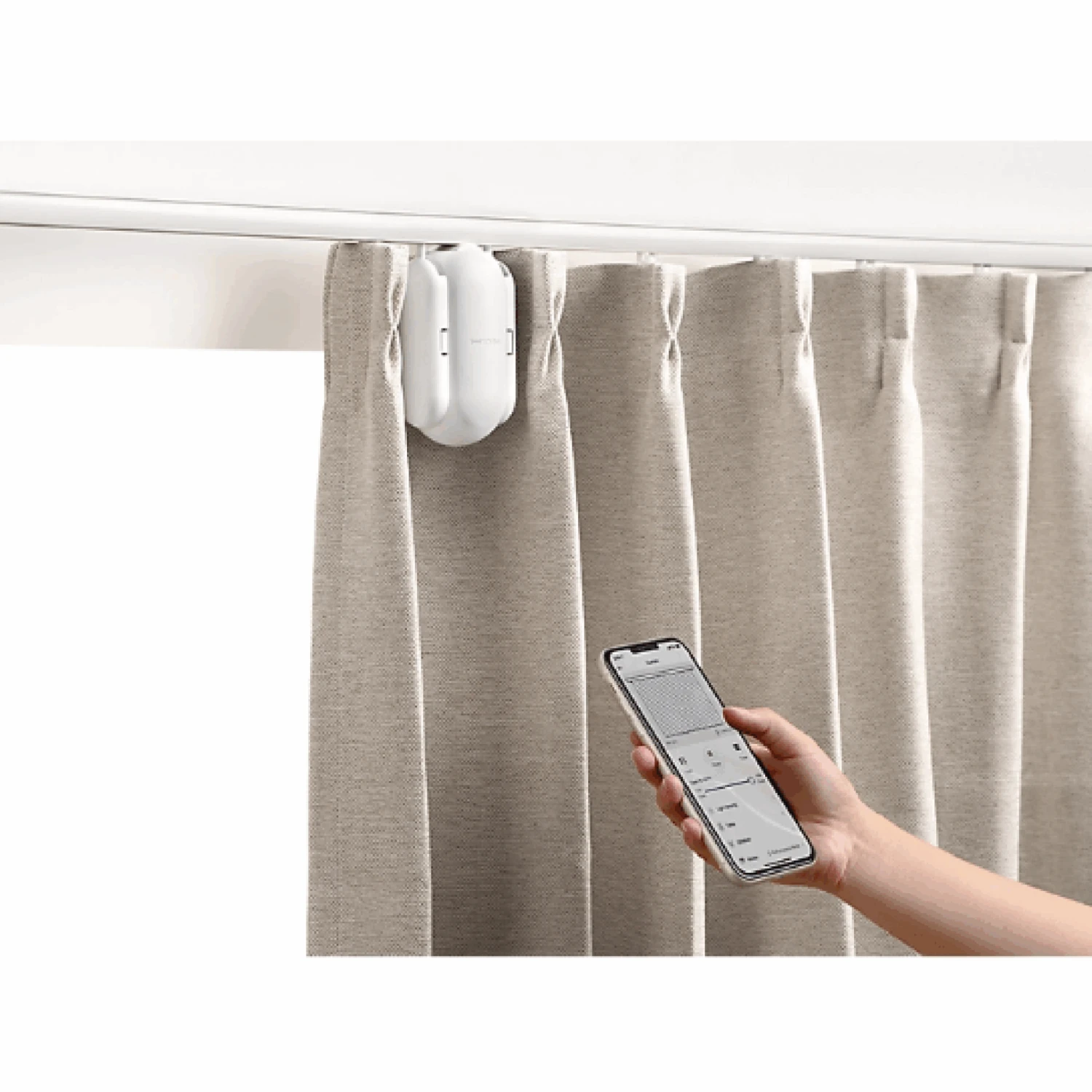 SWITCHBOT SMART CURTAIN (U RAIL 2) WHITE 4 SWITCHBOT SMART CURTAIN (U RAIL 2) WHITE - Image 4