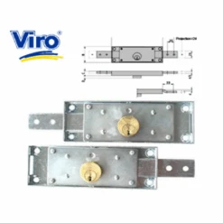 VIRO ROLLER SHUTTER Lock Entrance PAIR