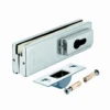 Hafele CORNER PATCH BOTTOM Lock For Glass Door (For Both Left & Right Use) 981.00.400