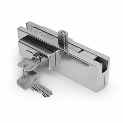 Hafele CORNER PATCH BOTTOM Lock For Glass Door (For Both Left & Right Use) 981.00.400 -Locks Sales Store 1692967288 Hafele3