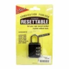 Combination Padlock RESETTABLE Small Luggage Lock