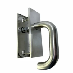 Stainless Steel Toilet BI-FOLD Lever Handle LOCK 95MM-115MM Adjustable