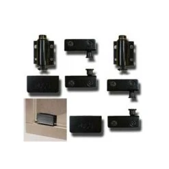 Glass Cabinet Double Hinges W/ Magnet