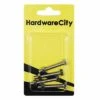 HWC SS316 Marine Fasteners, M5 X 35, Hexagon Bolts And Nut, 4PC/Pack