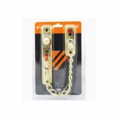 Stainless Steel Chain Door Lock Holder - Gold