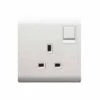 Schneider Piano White 1 X 13A Switched Socket