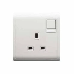 Schneider Piano White 1 X 13A Switched Socket