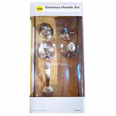 Yale CA5057D/US5 Entrance Lockset Satin Stainless Steel 1 Yale CA5057D/US5 Entrance Lockset Satin Stainless Steel