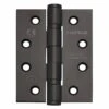 Hafele Satin Black 5"/125MM X 3-1/2 X 3MM Stainless Steel Door Hinges